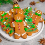 Festive cookies, holiday gingerbread cookies, gingerbread treats